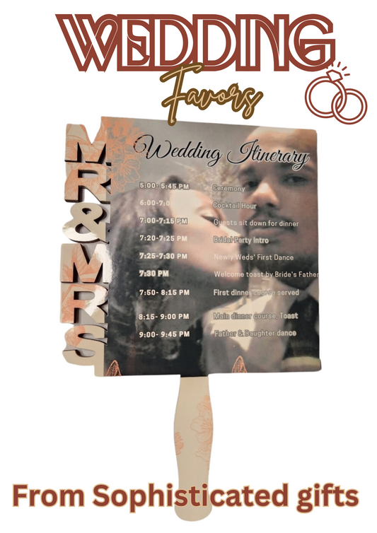 Mr. & Mrs. Paddle/fans program