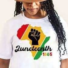 Juneteenth Africa tee