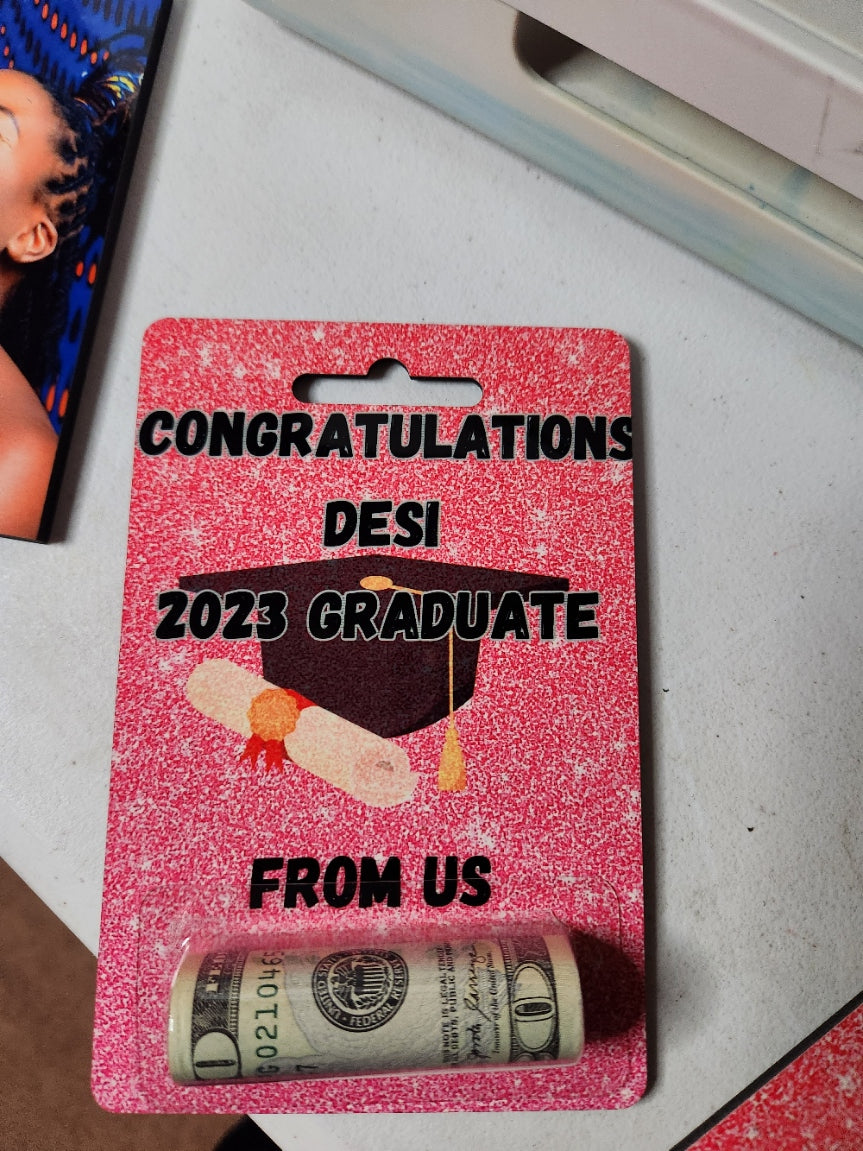 Sublimation blanks money card