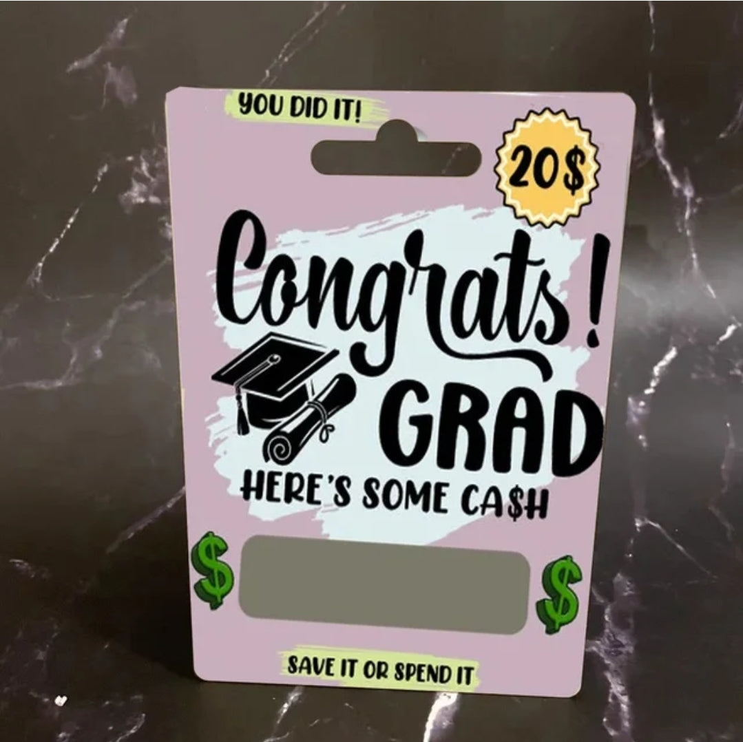 Custom Money Gift card