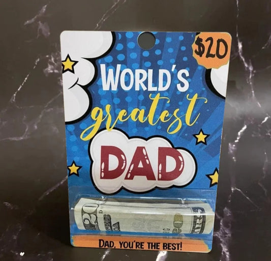 Custom Money Gift card