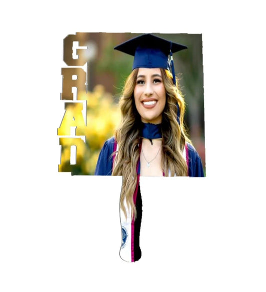 Graduation Fan/Paddle